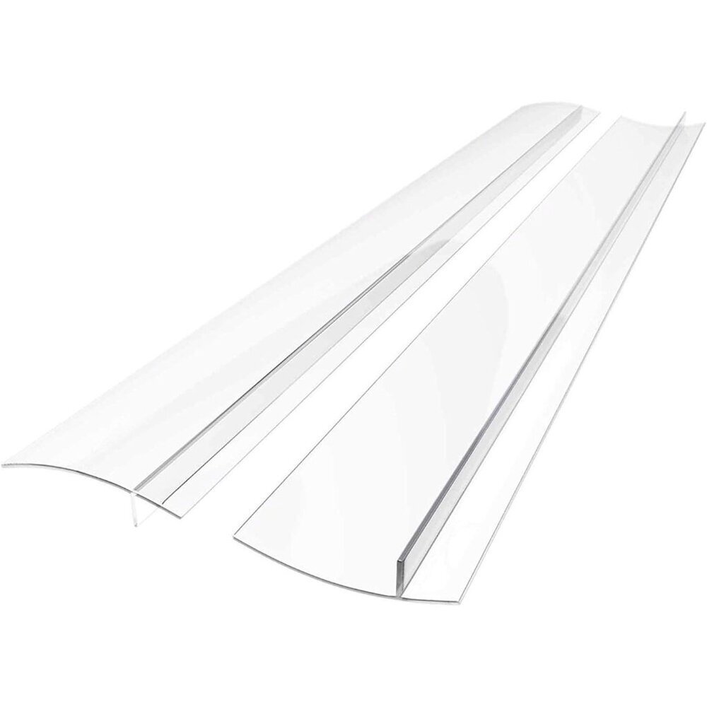 Silicone Stove Gap Covers 2 Pack, Heat Resistant Oven Gap Filler Seals Gaps Betw